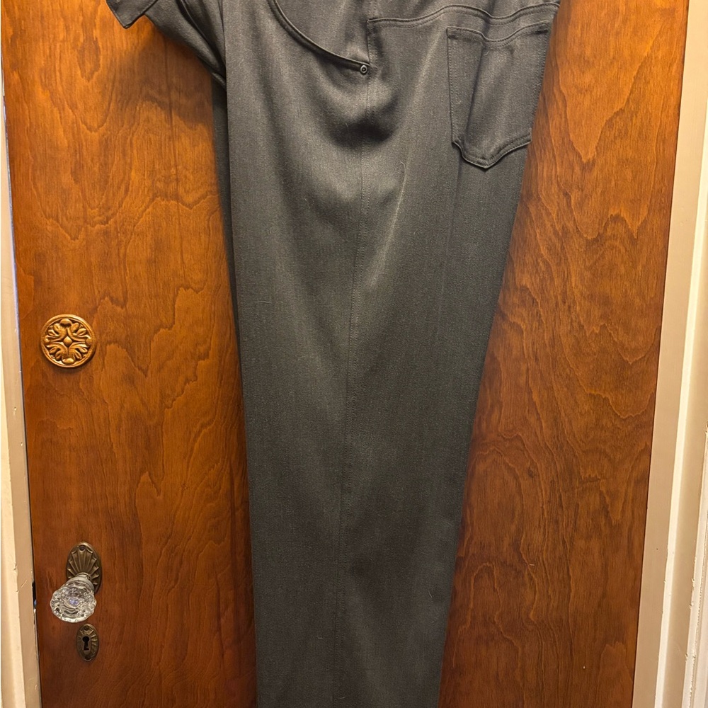 Rafaella Women's Gray Straight Leg Pants - Picture 5 of 8